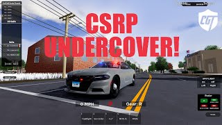 ROBLOX  CT STATE ROLEPLAY I AM AN UNDERCOVER COP PART 7 [upl. by Leelahk]