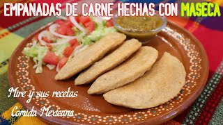 Empanadas de Carne Molida Hechas con Maseca [upl. by Lafleur561]