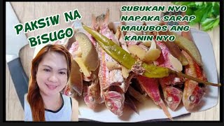 How to Cook Paksiw na Isdang Bisugo Recipe l Panlasang Kusina [upl. by Ahsatniuq]