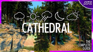 CATHEDRAL Weather amp Landscapes  FPS Friendly Skyrim Mod Guide [upl. by Mixie705]