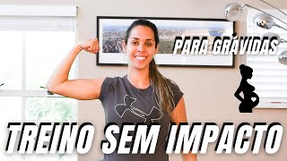 TREINO PARA GRAVIDAS SEM IMPACTO NENHUM [upl. by Dinan]