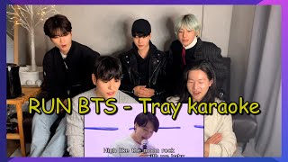 Koreans React To RUN BTS SING [upl. by Augusto491]