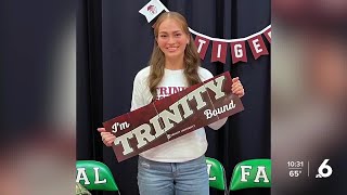 Falfurrias senior Kayci Menchaca commits to Trinity University [upl. by Lazaruk]