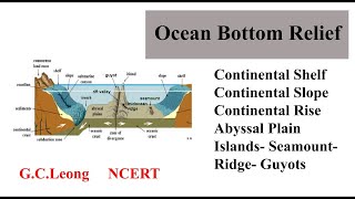 Continental Shelf Slope Rise Abyssal Plain Deepsea Mid Oceanic Ridge OCEAN FLOOR CONFIGURATION [upl. by Dralliw501]