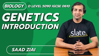 Genetics Introduction  O Level  Biology  Saad Ziai  SLATE [upl. by Ahsinid]