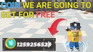 Blockman go Skyblock  COINS We Are Going To Get For FREE [upl. by Asaret552]