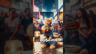 Cute kitten became a musician 😻😸 cat cute cats [upl. by Otrebor547]