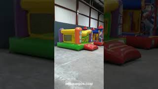 🎈 Brincolines inflables 👧👦 playa inflable inflablesdeportivos playadelcarmen [upl. by Ciapas]