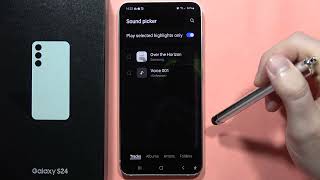 How to Assign Ringtone to Contact on Samsung Galaxy S24  S24 [upl. by Mehta]
