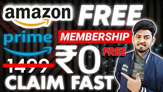 Amazon Prime Free For 1 Year  How To Get Amazon Prime For Free  Amazon Free Prime Member Kaise Le [upl. by Ilatfen]