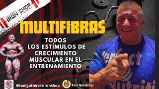 Entrenamiento multifibras explotar todos los estímulos de crecimiento muscular q existen… [upl. by Waynant]