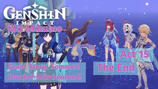 Genshin Impact  Event Sommer Drache Märchenland Act 15 The End [upl. by Soloman575]