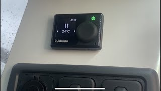 How to use a Webasto Diesel Heater SmartControl panel  Redline Campers [upl. by Tobie343]