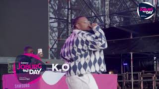 KO wows the crowd at Samsung 947 Joburg Day [upl. by Edva]