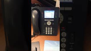 Reset Avaya Phone [upl. by Euqenimod526]