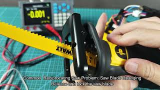 DeWALT Reciprocating Saw Troubleshooting Common Problems [upl. by Zenobia251]