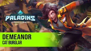 demeanor Maeve PALADINS PRO COMPETITIVE GAMEPLAY l CAT BURGLAR [upl. by Acireed]