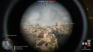 Battlefield 1  Reasonable Suppressive Fire Fortress Gun MultiKill [upl. by Werra456]