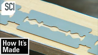 How Its Made Razor Blades [upl. by Hewes]