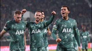 Ferencvaros vs Tottenham match reaction [upl. by Brockwell158]