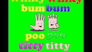 Winky Winky Bum Bum Poo Poo Titty Titty Song High Pitched Squeaky Voice Alvin And The Chipmunks [upl. by Kral375]