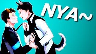 NYAH NYAH NEKO BOYS  DETROIT BECOME HUMAN [upl. by Nordin]