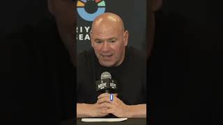 Dana White reacts to Sean O’Malley’s loss ufc [upl. by Yesac]