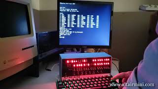 Altair 8800 Mini Internal Terminal Version [upl. by Ikciv]