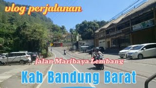 Vlog perjalanan jalan raya maribaya Lembang vlogperjalanan SlametHarnadiChannel [upl. by Nilde]