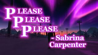 Sabrina Carpenter  Please Please Please Clean Lyrics [upl. by Aneerehs]