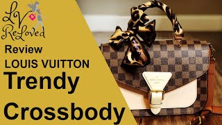 Detailed Review Louis Vuitton Sac BEAUMARCHAIS Trendy Crossbody  What’s In My Bag WIMB LV SS19 [upl. by Vannie]