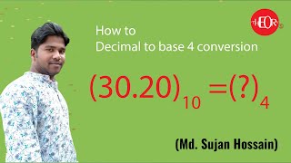 How to Decimal to base 4 conversion [upl. by Kuska]