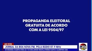 JORNAL DA BOA NOVA FM SEGUNDA FEIRA 23\09\2024 [upl. by Bambi941]