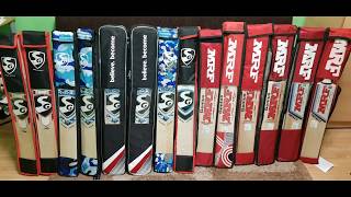 UNBOXING MRF amp SG PRO CRICKET BATS [upl. by Vickie]