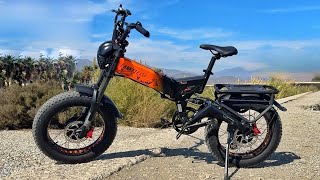 Lankeleisi X3000 Max Electric Bike 2000W Double Motors 20Ah Samsung Battery 20 inch Electric Bike [upl. by Lamhaj]