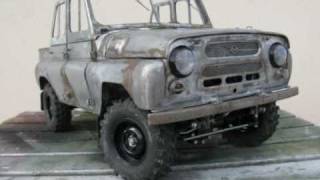 UAZ 469b RC 110 FULL METAL BUILD Part 2 of 2 [upl. by Larner]