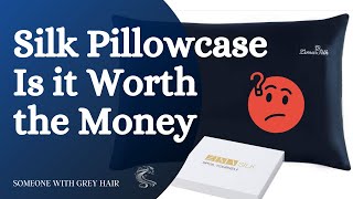 Review of ZIMA Silk Pillowcase  How to Help Protect Your Hair amp Skin From Damage While You Sleep [upl. by Attenal]