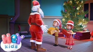 Père Noël chanson 🎅 Chants de Noël pour les maternelles  HeyKids [upl. by Otirecul268]