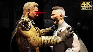 Mortal Kombat 1  HOMELANDER vs OMNIMAN Very Hard Difficulty  4K 60ᶠᵖˢ ✔ [upl. by Weingartner]