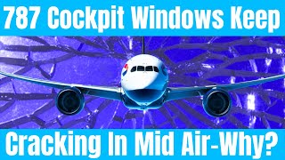 Why Do The 787 Dreamliner Cockpit Windows Keep Shattering In Mid Air How Dangerous Is It [upl. by Christiana]