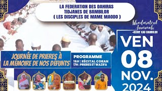 DIRECTJrnée de Prières des Disciples de Mame Maodo de Bambiloràla Mémoires des disparus de laccid [upl. by Nwahsed684]