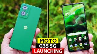 🔥 Motorola G35 5G Officially Launching  ⚡ Moto G35 Specs Price Features Launch Date In India [upl. by Eki]