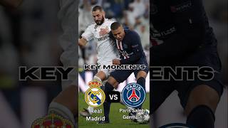 Real Madrid vs PSG 🔥🔥🔥 Key Moments shorts viralvideo football highlights music [upl. by Sukin]