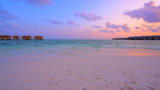 Heaven on Earth Maldives amp Ocean Waves 4K 60FPS Dolby Vision [upl. by Gizela765]