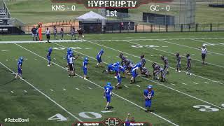 RebelBowl King Middle School vs Garrard Middle [upl. by Latoye]