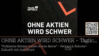 Börsenschau USWahlen GucciRoboter amp StahlÜbernahmen podcast 15Minuten [upl. by Capps]