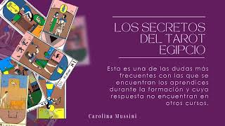 ♈ CURSO DE FORMACION quotLectura e interpretación del Tarot Egipcioquot♈ [upl. by Zolly]