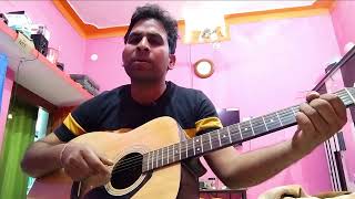 jhoka hawa ka aaj bhi guitar covered [upl. by Mlohsihc]