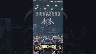 Biohazard ‘Shades of Grey’ LIVE at Inkcarceration Music Festival 2024 biohazard [upl. by Dnalor]