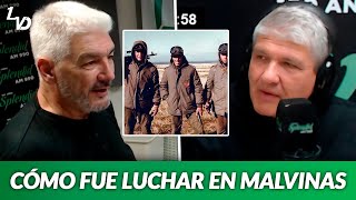 DE FELIPPE cuenta cómo fue LUCHAR EN MALVINAS  Mano a mano con Ladaga por el Día de los Veteranos [upl. by Kenlay]